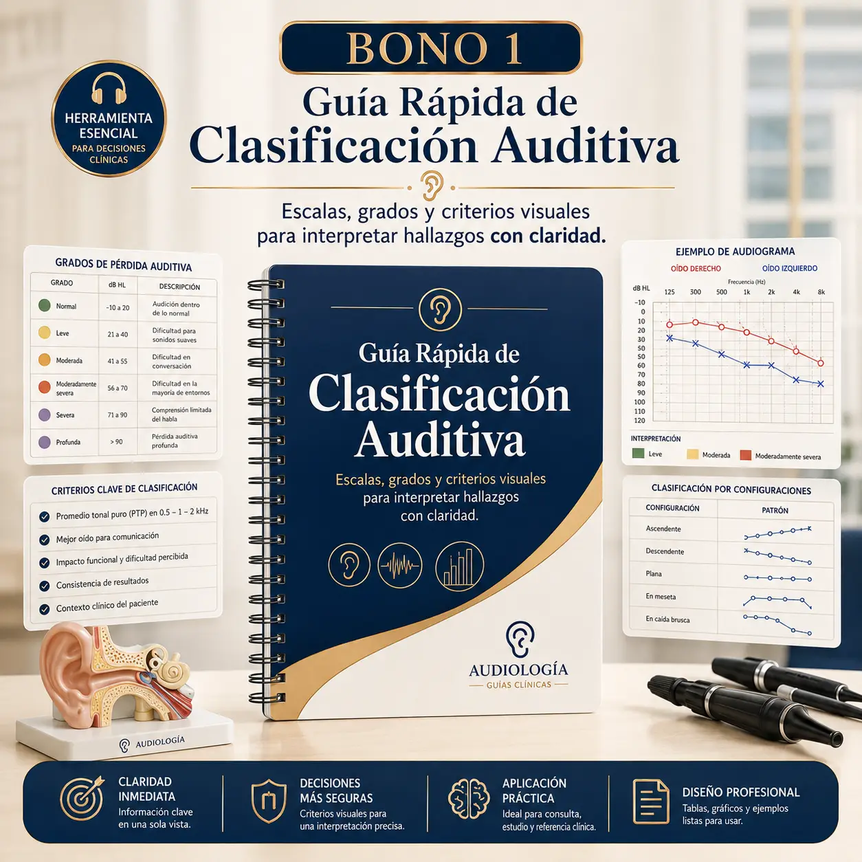 Bono 1 — Guía Rápida de Clasificación Auditiva